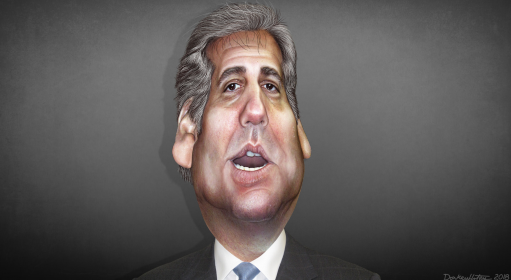 daily-viper-michael-cohen-caricature daily-viper-michael-cohen-caricature
